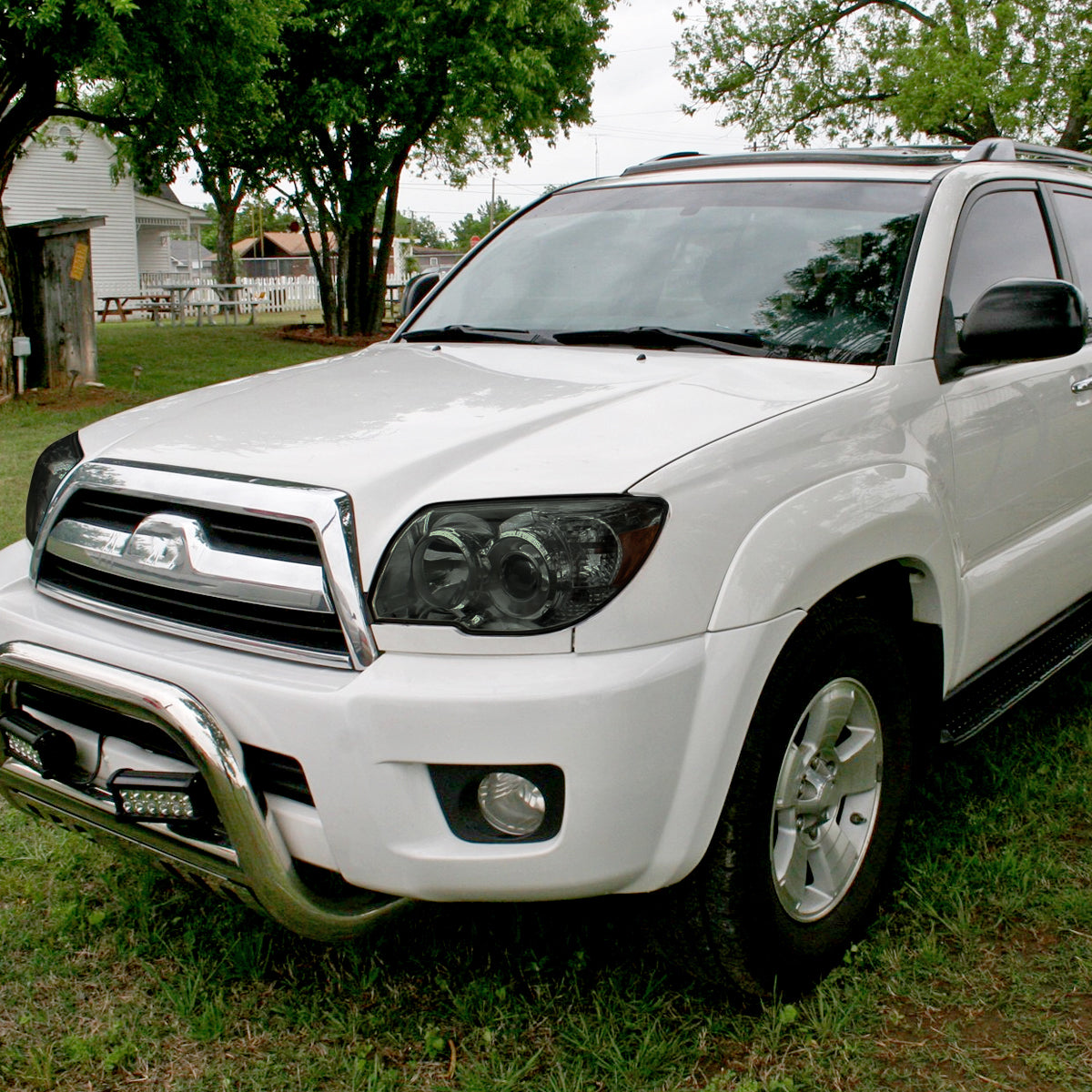 2006-2009 Toyota 4Runner SR5 Limited Projector Style Headlights (Chrome Housing/Smoked Lens)
