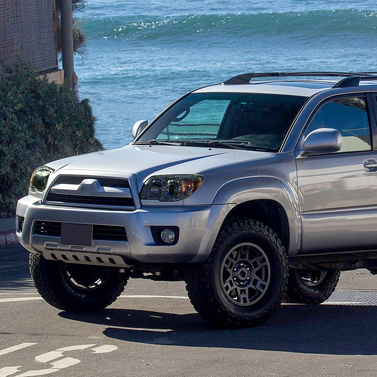 2006-2009 Toyota 4Runner SR5 Limited Projector Style Headlights (Chrome Housing/Smoked Lens)
