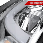 2015-2022 Chevrolet Colorado LED Bar Projector Headlights (Chrome Housing/Clear Lens)