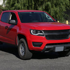 2015-2022 Chevrolet Colorado LED Bar Projector Headlights (Glossy Black Housing/Clear Lens)