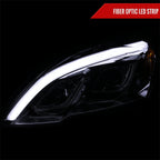 2007-2011 Honda CRV LED Bar Projector Headlights (Chrome Housing/Clear Lens)