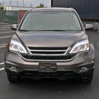 2007-2011 Honda CRV LED Bar Projector Headlights (Chrome Housing/Clear Lens)