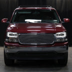2000-2006 GMC Sierra/Denali/Yukon LED Strip Projector Headlights (Chrome Housing/Clear Lens)