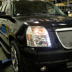 2007-2014 GMC Yukon/Yukon XL 1500/2500 Projector Headlights (Chrome Housing/Clear Lens)