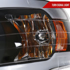 2002-2005 Dodge Ram 1500 / 2003-2005 Dodge Ram 2500 / 3500 LED Tube Projector Headlights(Matte Black Housing/Clear Lens)