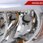 2006-2008 Dodge RAM 1500/ 2006-2009 Dodge RAM 2500/3500 LED Tube Projector Headlights (Chrome Housing/Clear Lens)