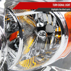 2006-2008 Dodge RAM 1500/ 2006-2009 RAM 2500 3500 Retro Style Projector Headlights (Chrome Housing/Clear Lens)
