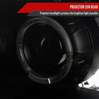 2005-2007 Ford Escape Dual Halo Projector Headlights w/ SMD LED Light Strip (Black Housing/Smoked Lens)