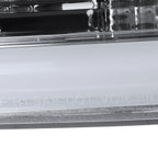 2004-2008 Ford F-150/ 2006-2008 Lincoln Mark LT LED C-Bar Projector Headlights (Chrome Housing/Clear Lens)