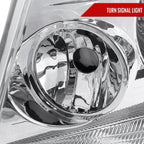 2004-2008 Ford F-150/ 2006-2008 Lincoln Mark LT Projector Headlights w/ Amber Reflectors (Chrome Housing/Clear Lens)