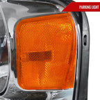 2004-2008 Ford F-150/ 2006-2008 Lincoln Mark LT Projector Headlights w/ Amber Reflectors (Chrome Housing/Clear Lens)