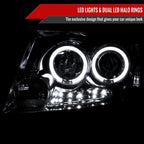 2004-2008 Ford F-150/ 2006-2008 Lincoln Mark LT Dual Halo Projector Headlights (Chrome Housing/Clear Lens)