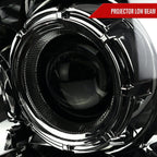 2004-2008 Ford F-150/ 2006-2008 Lincoln Mark LT Switchback Sequential LED C-Bar Projector Headlights (Chrome Housing/Smoked Lens)