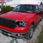 2004-2008 Ford F-150/ 2006-2008 Lincoln Mark LT Dual Halo Projector Headlights (Glossy Black Housing/Smoked Lens)