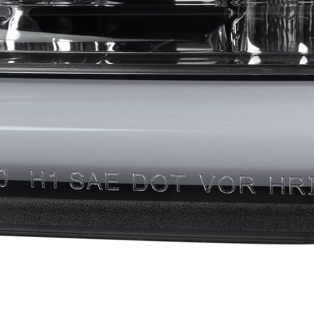 2004-2008 Ford F-150/ 2006-2008 Lincoln Mark LT LED C-Bar Projector Headlights (Matte Black Housing/Clear Lens)