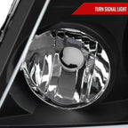 2004-2008 Ford F-150/ 2006-2008 Lincoln Mark LT LED Tube Projector Headlights (Matte Black Housing/Clear Lens)