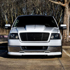 2004-2008 Ford F-150/ 2006-2008 Lincoln Mark LT Projector Headlights w/ Amber Reflectors (Matte Black Housing/Clear Lens)