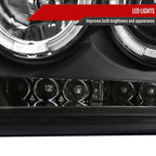 2004-2008 Ford F-150/ 2006-2008 Lincoln Mark LT Dual Halo Projector Headlights (Matte Black Housing/Clear Lens)