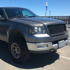 2004-2008 Ford F-150/ 2006-2008 Lincoln Mark LT Dual Halo Projector Headlights (Matte Black Housing/Clear Lens)