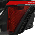 2009-2014 Ford F-150 Projector Headlights w/ LED Light Strip (Chrome Housing/Smoked Lens)