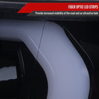 2009-2014 Ford F-150 LED C-Bar Projector Headlights (Glossy Black Housing/Smoked Lens)
