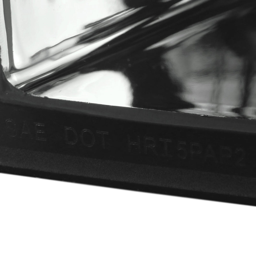 2009-2014 Ford F-150 Dual U-Ring Halo Projector Headlights w/ LED Light Strip (Chrome Housing/Smoked Lens)