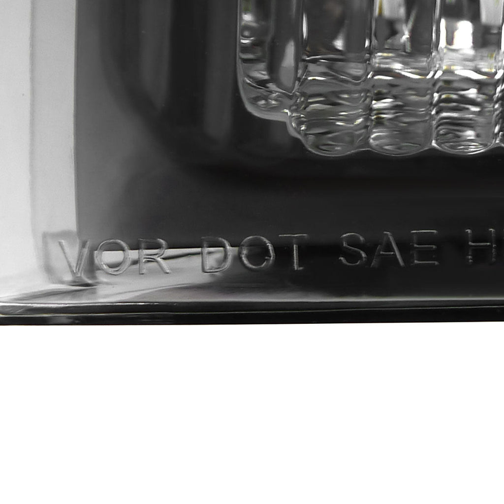 2009-2014 Ford F-150 Projector Headlights w/ Amber Reflectors (Matte Black Housing/Clear Lens)