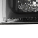 2009-2014 Ford F-150 Projector Headlights w/ Amber Reflectors (Matte Black Housing/Clear Lens)