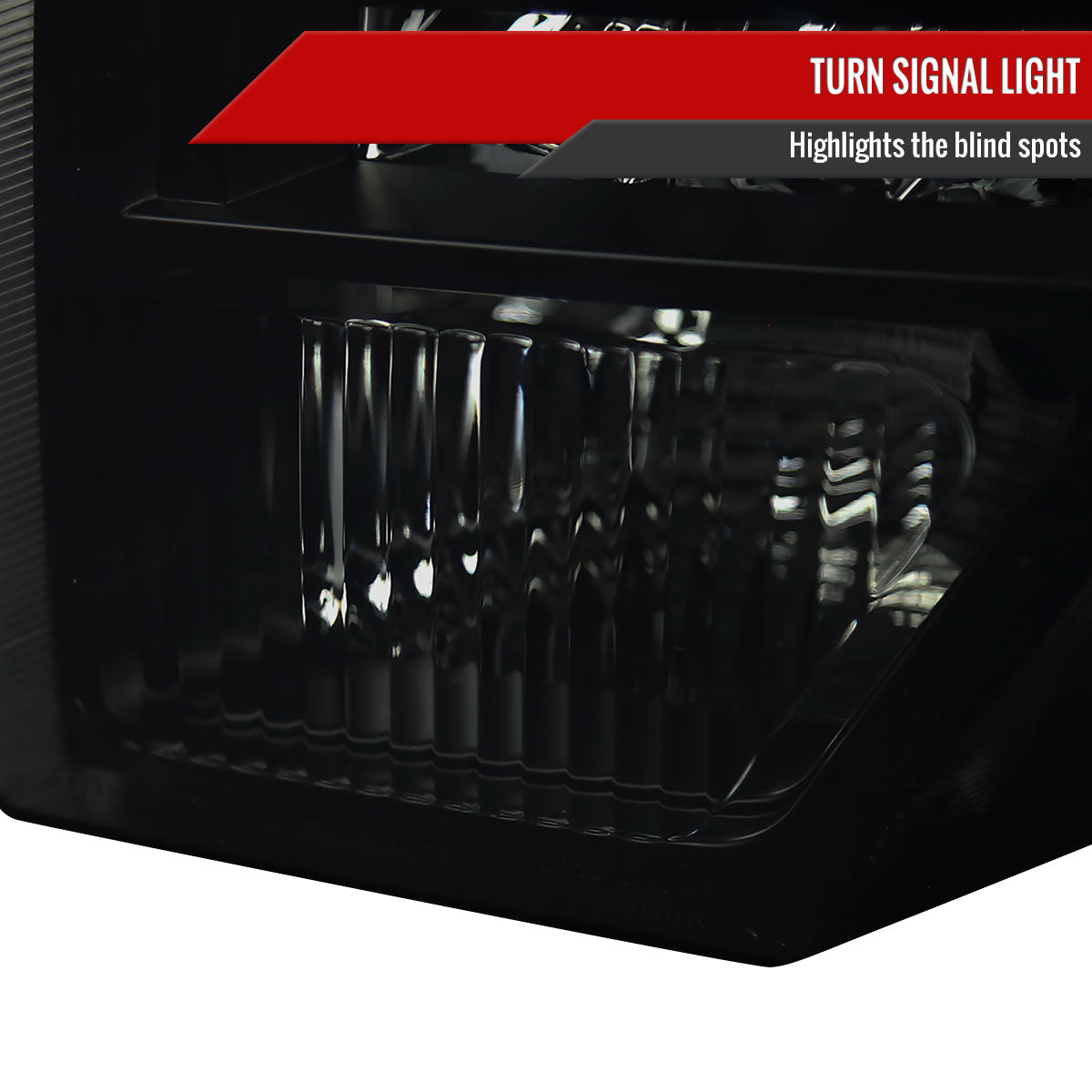 2009-2014 Ford F-150 Projector Headlights w/ LED Light Strip (Black Housing/Smoked Lens)