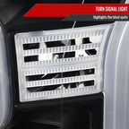 2015-2017 Ford F-150 LED Bar Projector Headlights (Matte Black Housing/Clear Lens)