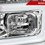 2018-2020 Ford F-150 LED C-Bar Projector Headlights (Chrome Housing / Clear Lens)