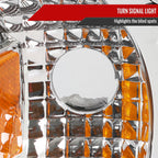 1997-2004 Ford F-150 / 1997-2002 Expedition LED C-Bar Projector Headlights (Chrome Housing/Clear Lens)