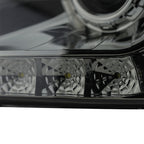 1997-2004 Ford F-150 / 1997-2002 Expedition Projector Headlights w/ SMD LED Light Strip (Chrome Housing/Smoked Lens)