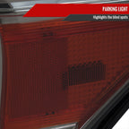 2011-2016 F-250 F-350 F-450 F-550 Dual Halo Projector Headlights w/ LED Turn Signal Lights (Chrome Housing/Smoked Lens)
