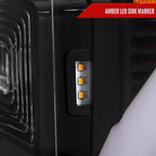 2017-2019 Ford F-250 F-350 F-450 F-550 Switchback LED C-Bar Projector Headlights (Jet Black Housing/Clear Lens)
