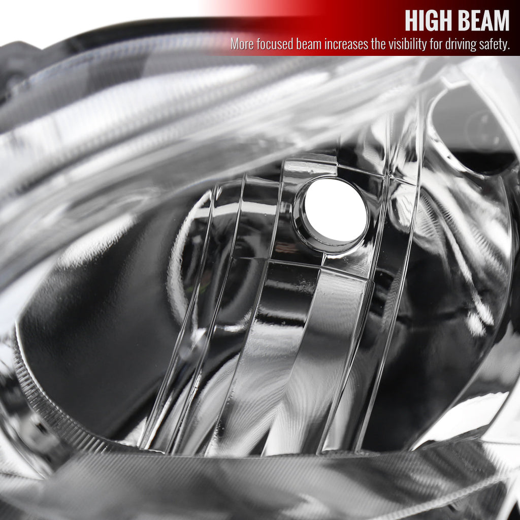 2010-2014 Subaru Legacy/Outback Projector Headlights (Chrome Housing/Clear Lens)- Driver Side Only