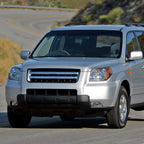 2006-2008 Honda Pilot Projector Style Headlights (Chrome Housing/Clear Lens)