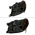 2006-2008 Honda Pilot Projector Style Headlights (Chrome Housing/Smoked Lens)