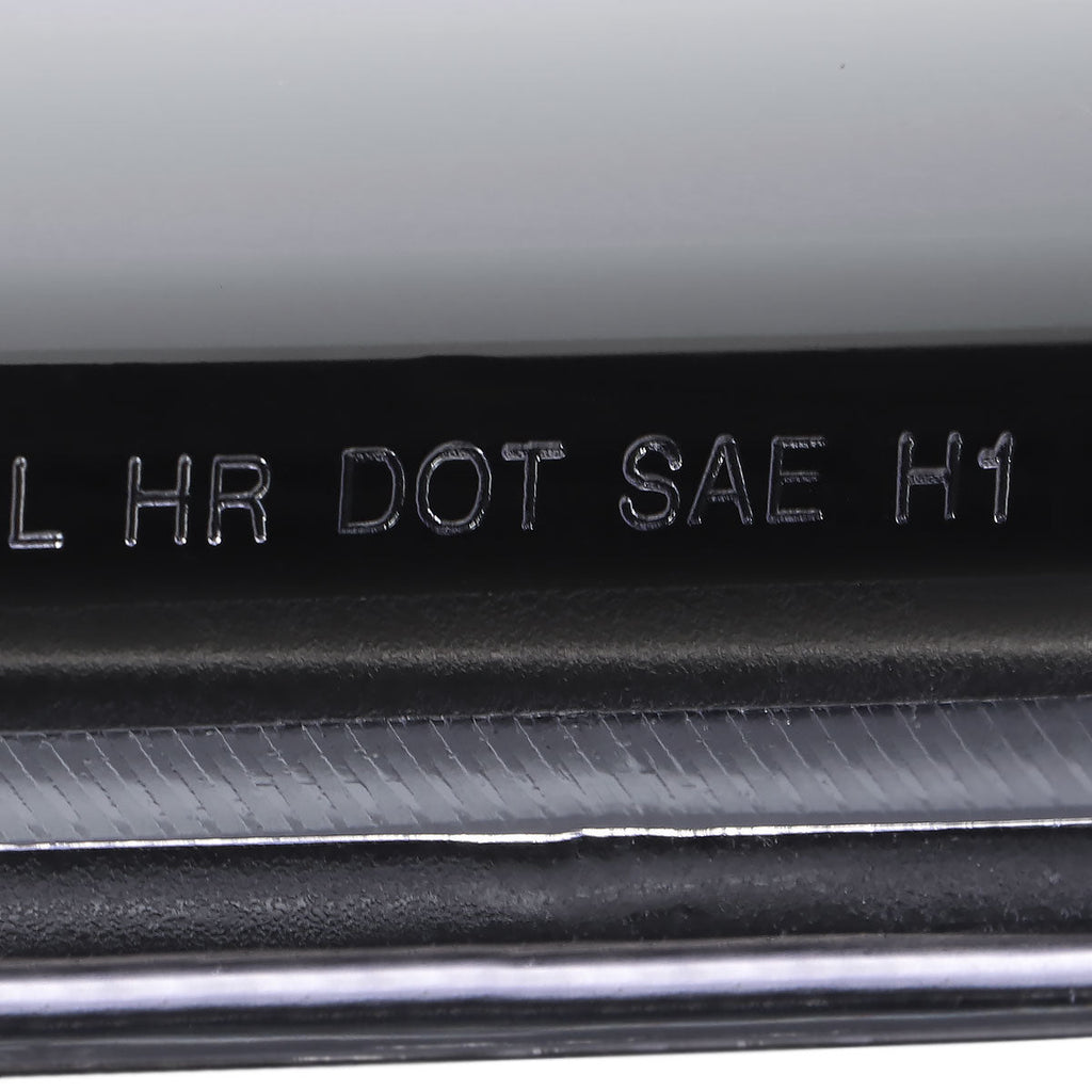 2006-2008 Dodge RAM 1500/ 2006-2009 2500 3500 Switchback LED C-Bar Projector Headlights (Matte Black Housing/Clear Lens)