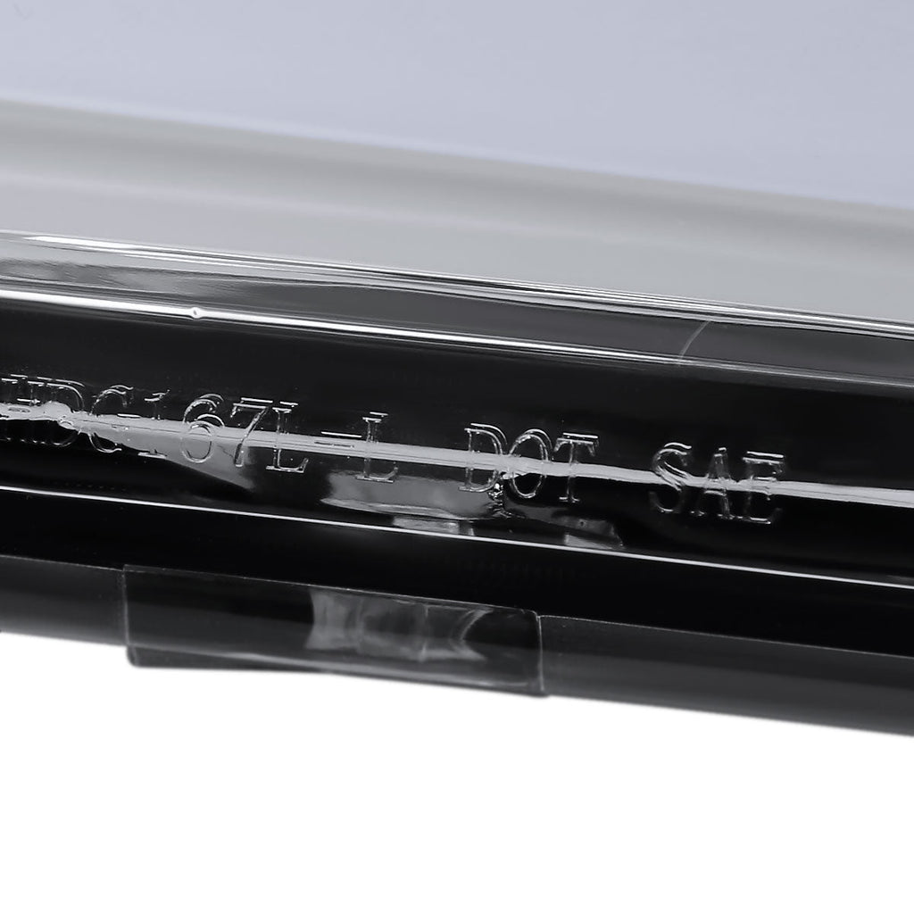 2009-2018 Dodge RAM 1500 / 2019-2021 RAM Classic / 2010-2018 RAM 2500 3500 Switchback Sequential LED C-Bar Projector Headlights (Chrome Housing/Clear Lens)