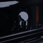 2009-2018 Dodge RAM 1500 / 2019-2021 RAM Classic / 2010-2018 RAM 2500 3500 Dual Halo Projector Headlights (Glossy Black Housing/Smoked Lens) - V2
