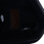2009-2018 Dodge RAM 1500 / 2019-2021 RAM Classic / 2010-2018 RAM 2500 3500 Dual Halo Projector Headlights (Glossy Black Housing/Smoked Lens) - V2