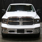 2009-2018 Dodge RAM 1500  / 2019-2021 RAM Classic / 2010-2018 RAM 2500 3500 Switchback Sequential Projector Headlights (Matte Black Housing/Clear Lens)