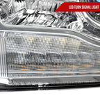 2013-2018 Ram 1500 2500 3500 LED Bar Projector Headlights (Chrome Housing / Clear Lens)