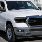 2019-2024 Dodge RAM 1500 Switchback Sequential LED Turn Signal Projector Headlights (Matte Black Housing/Smoked Lens)