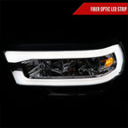 2019-2024 Dodge RAM 2500/3500/4500/5500 LED Tube Projector Headlights (Chrome Housing/Clear Lens)