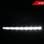 1994-2001 Dodge RAM 1500/ 1994-2002 RAM 2500 3500 Projector Headlights w/ SMD LED Light Strip (Matte Black Housing/Clear Lens)
