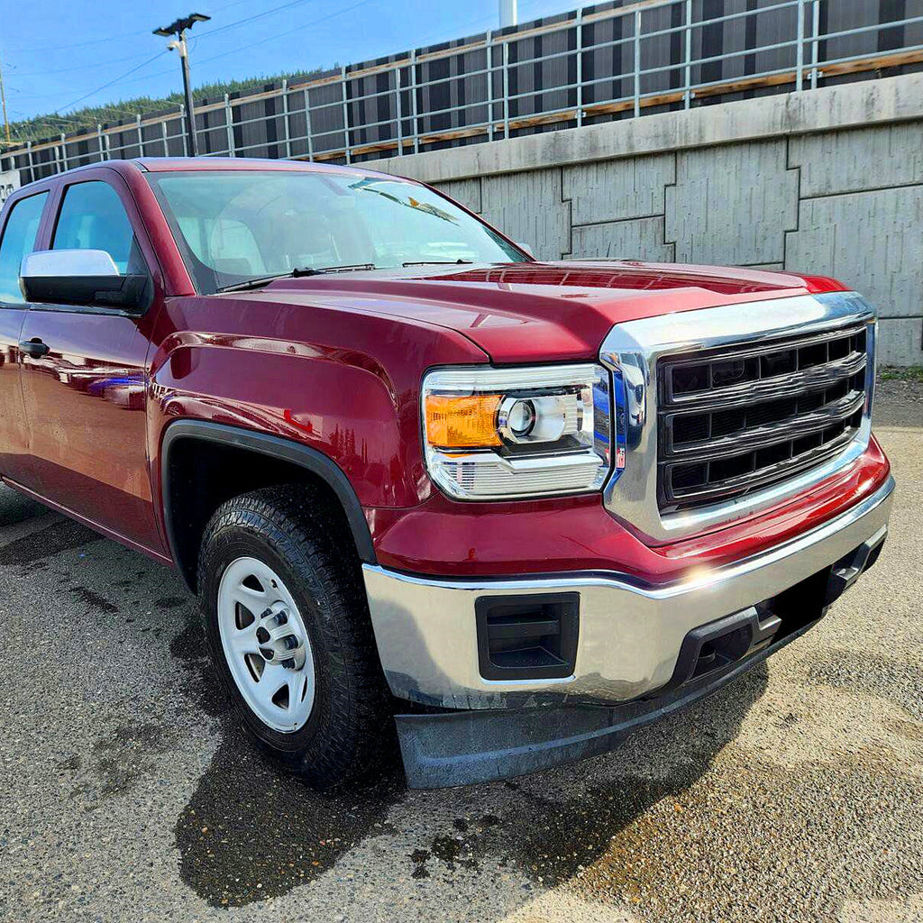 2014-2019 GMC Sierra 1500/2500 HD/3500 HD Projector Headlights (Chrome Housing/Clear Lens)