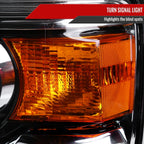 2014-2019 GMC Sierra 1500/2500 HD/3500 HD Projector Headlights (Chrome Housing/Clear Lens)