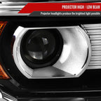 2014-2019 GMC Sierra 1500/2500HD/3500HD Clear Lens Projector Headlights - Passenger Side Only